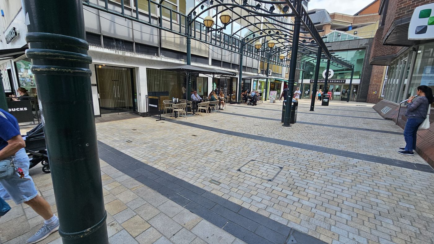 Paving after deep cleaning