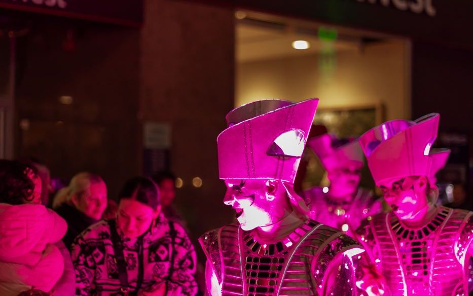 Spark! drummers at Bromley Lates